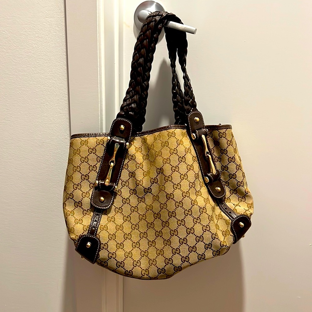 Gucci Braided Handle Bag